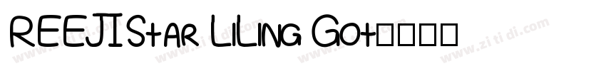 REEJIStar LiLing Got字体转换